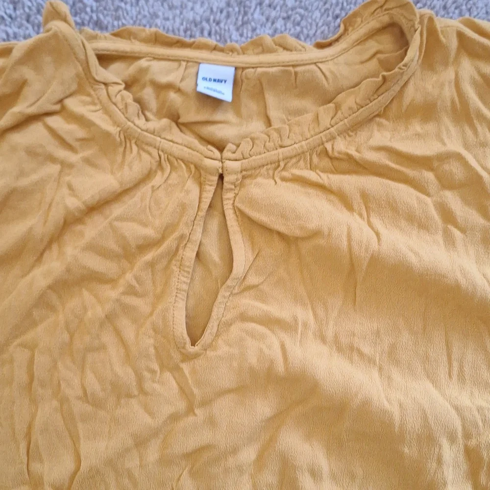 Old Navy Striped and Mustard Dresses - Picture 5 of 7